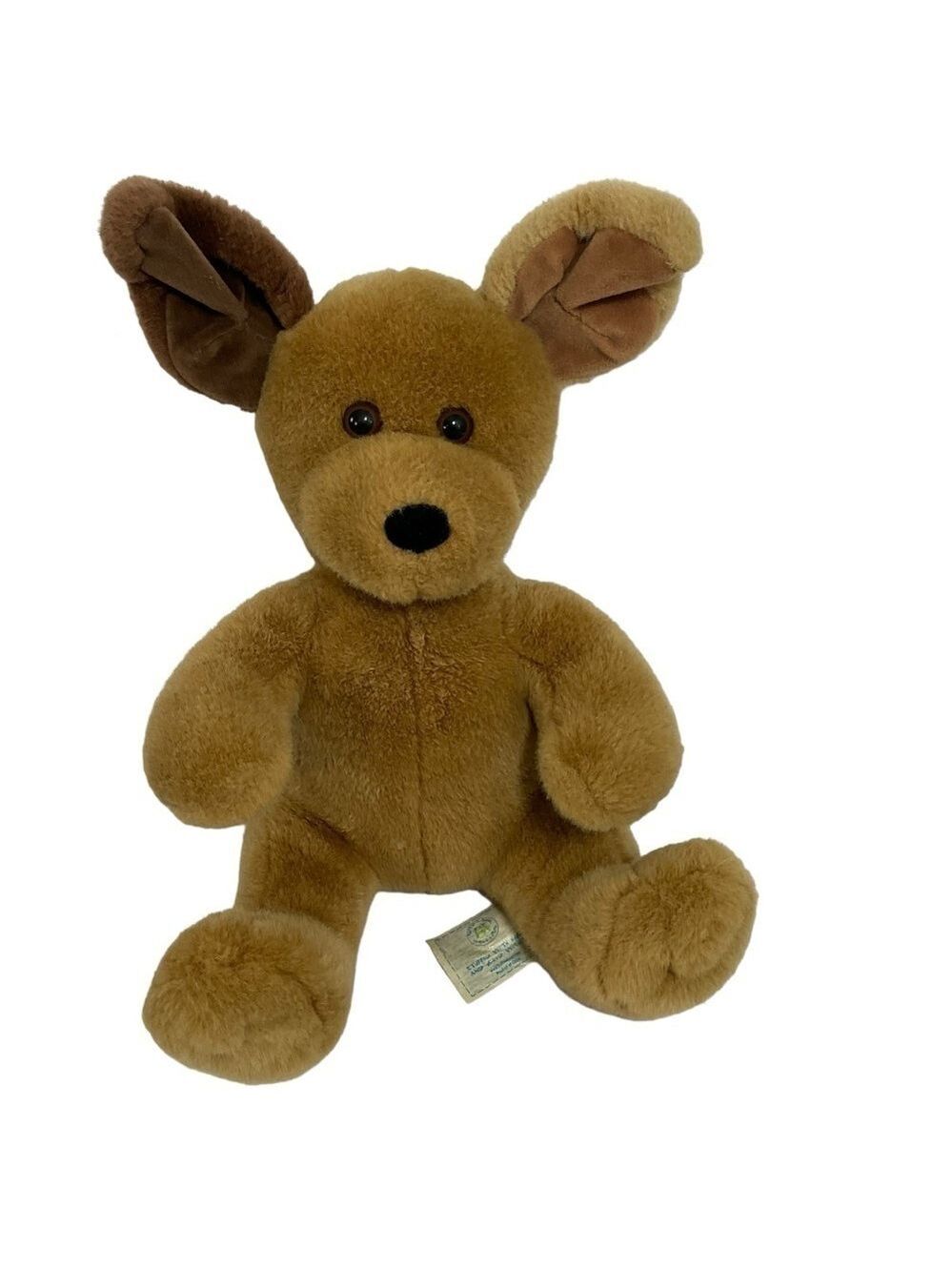 Vintage Build-A-Bear Brown Sugar 13” Tan Puppy Dog Plush Stuffed Animal BAB